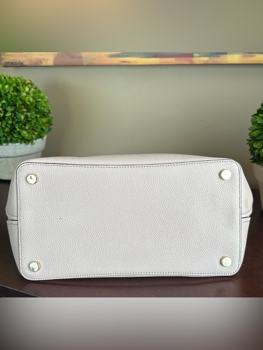 KATE SPADE ♠️ New York "Margaux" LIGHT PINK LEATHER TOTE BAG & WALLET SET🌟EUC🌟 - Picture 10 of 17